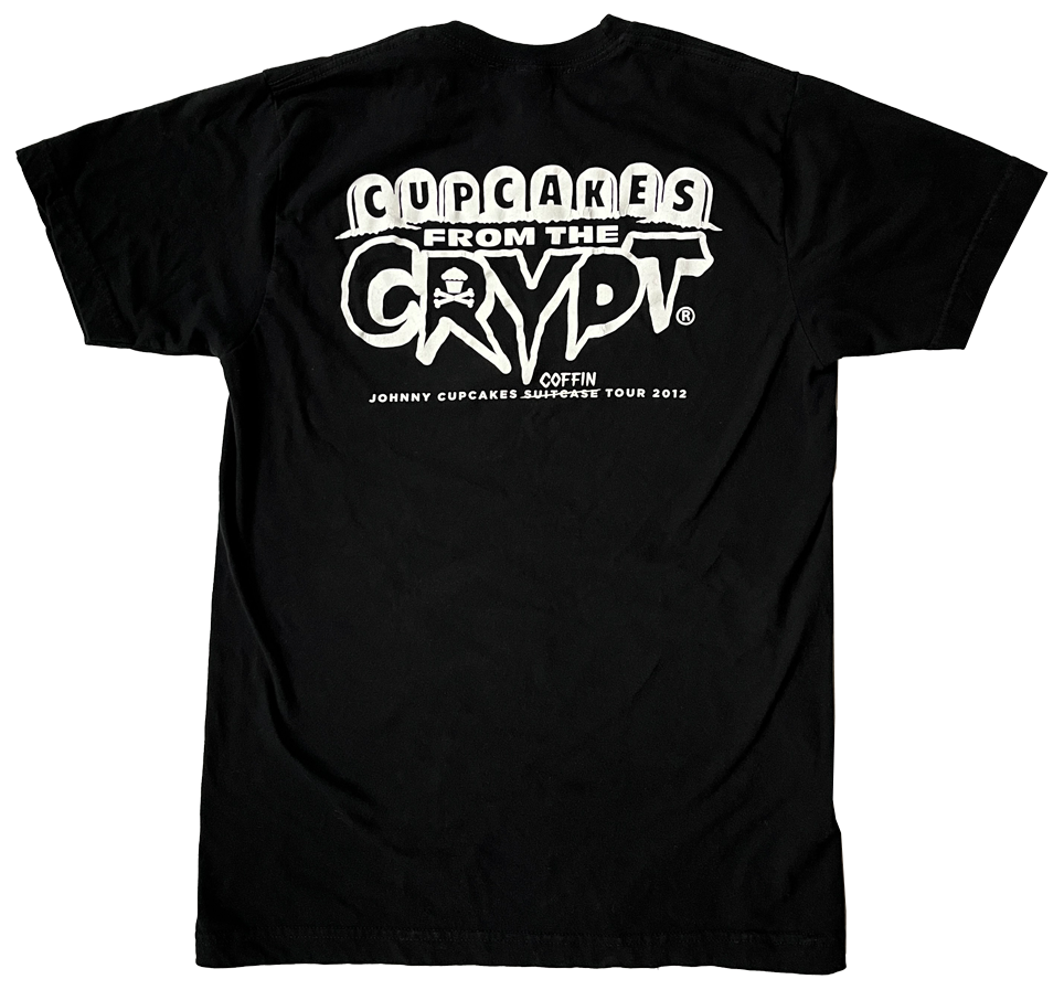 JC Vault - Adult Medium - Johnny's Personal Coffin Tour Crew T-Shirt ('12) / Johnny's Closet