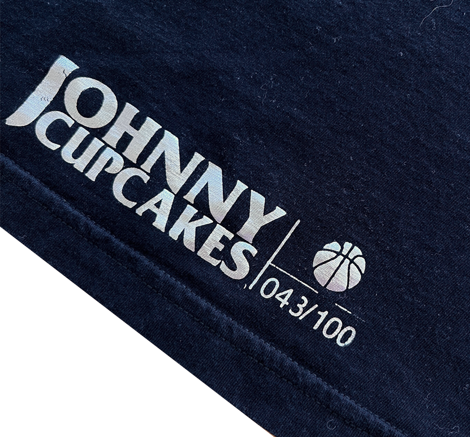 JC Vault - Adult Small - Air Johnny Metallic #'d 43 / 100 (Vintage JC / Johnny's Closet)