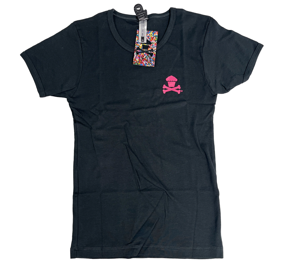 JC Vault - Women's Fitted Medium - Mini Crossbones Pink (Vintage JC)