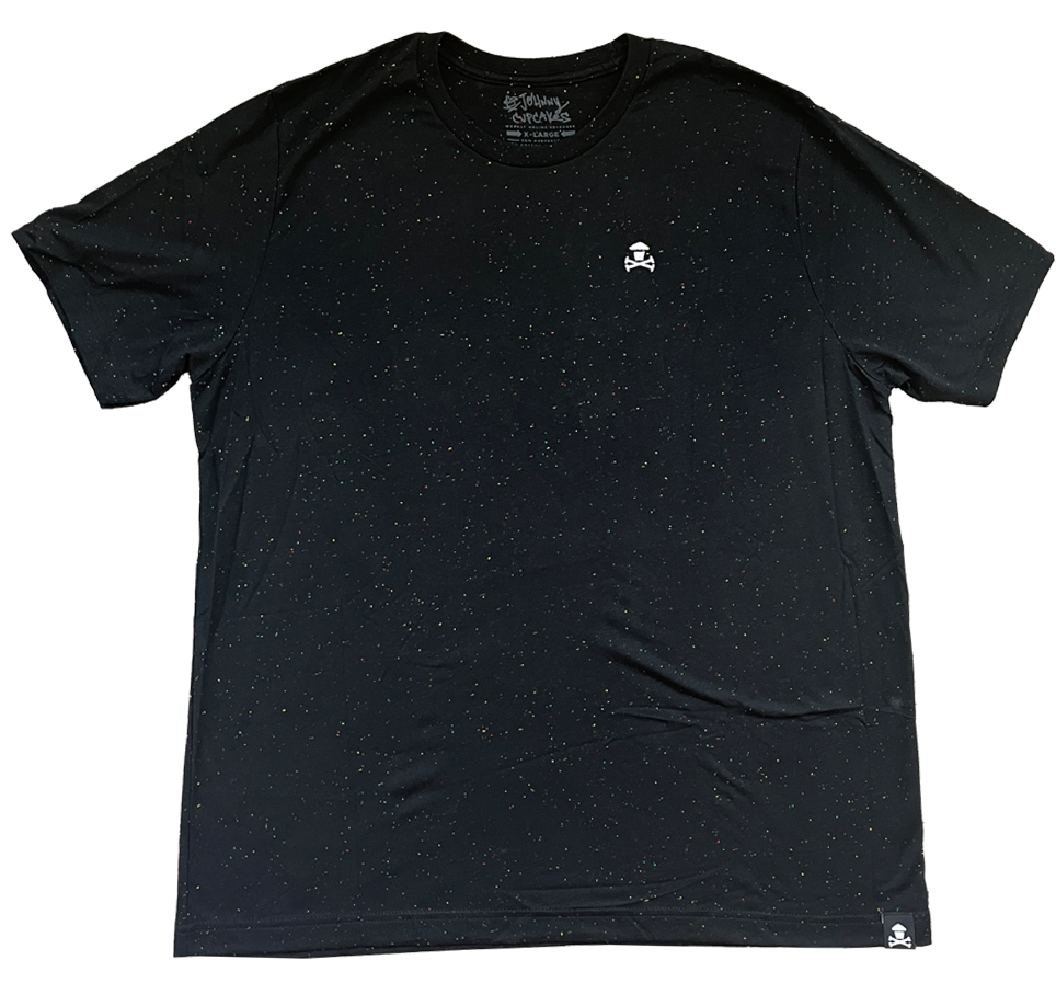 JC Vault - Adult XL - Speckled Embroidered Crossbones (Johnny's Closet)