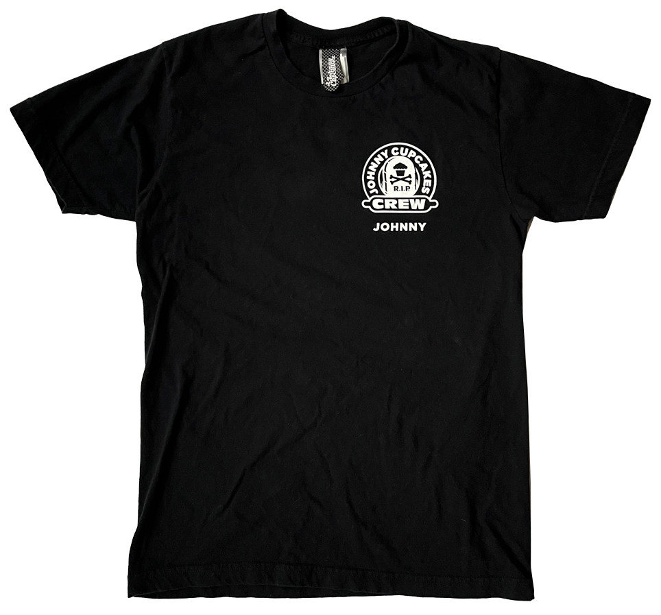 JC Vault - Adult Medium - Johnny's Personal Coffin Tour Crew T-Shirt ('12) / Johnny's Closet