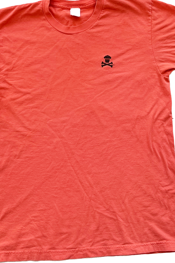 JC Vault - Adult Medium - Bright Coral Basic Mini Crossbones (Johnny's Closet)