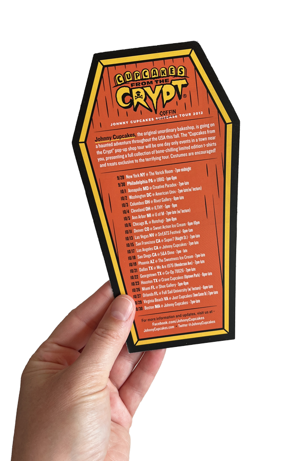JC Vault - Coffin Tour Flyer ('12)
