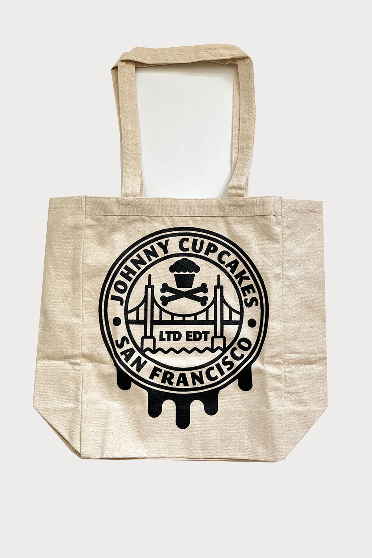 JC Vault - Double-Sided San Fran / Crossbones Canvas Tote