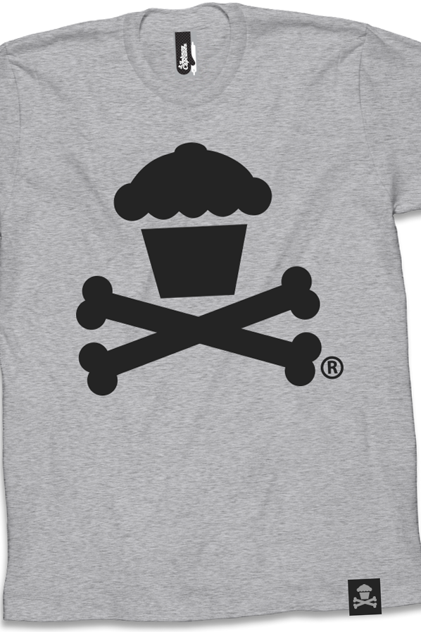 JC Vault - Adult Medium - Crossbones (Athletic Heather / Black '10)