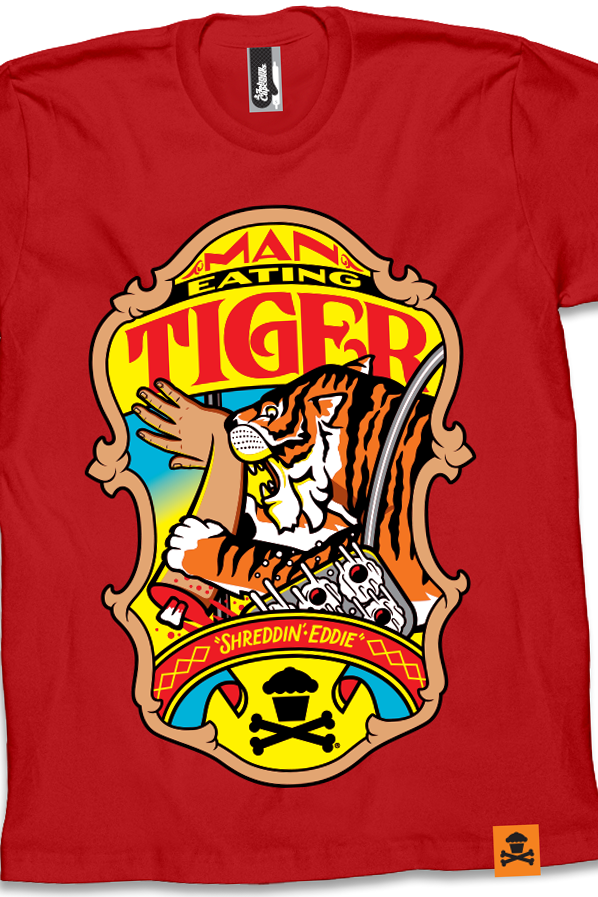 JC Vault - Adult Medium - Man Eating Tiger #'d 25/150 (SITCM Series 5)