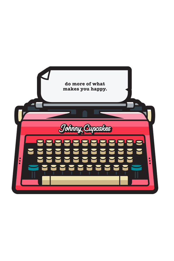 STICKER - Typewriter