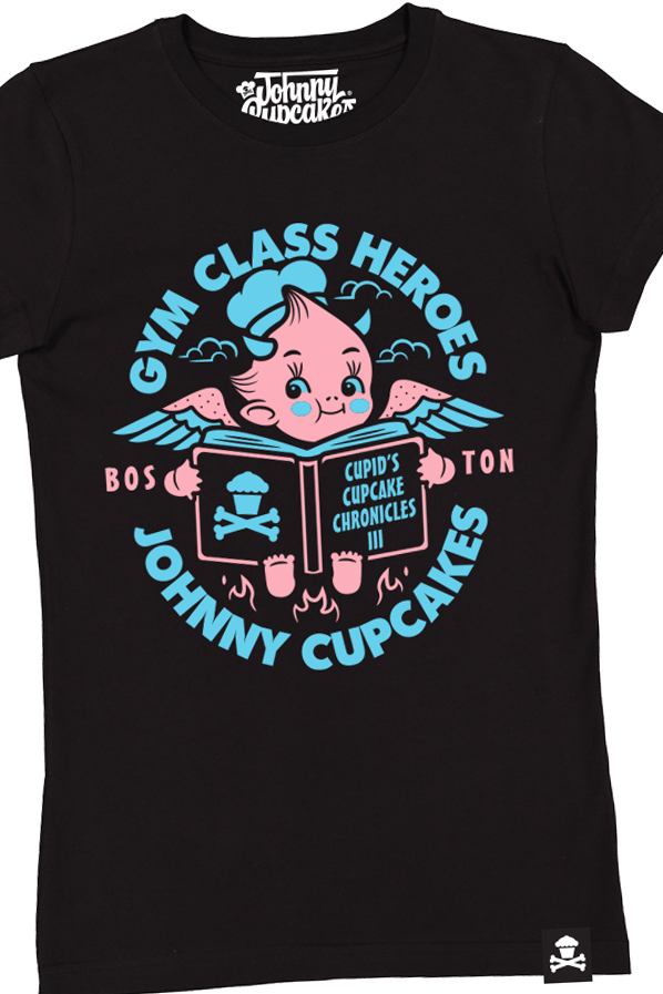 JC Vault - Women's Fitted Medium - Cupid's Cupcake Chronicles '18 (Official Gym Class Heroes Collab)