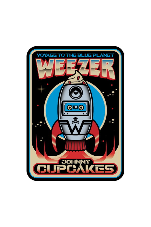 STICKER - JC x Weezer Rocket