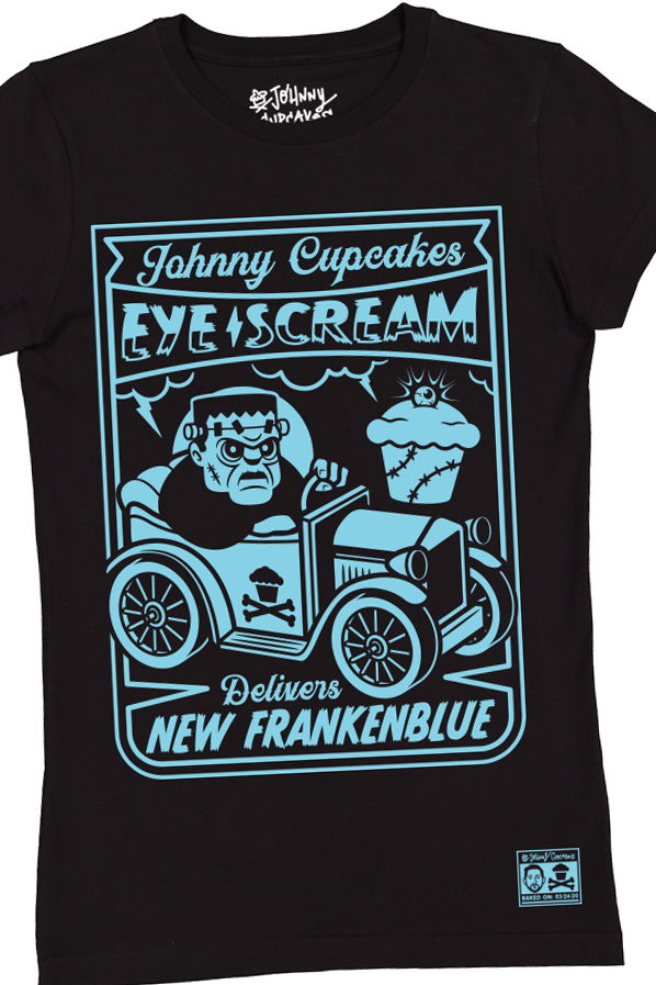 JC Vault - Women's Fitted Medium - Frankenblue Eye Scream