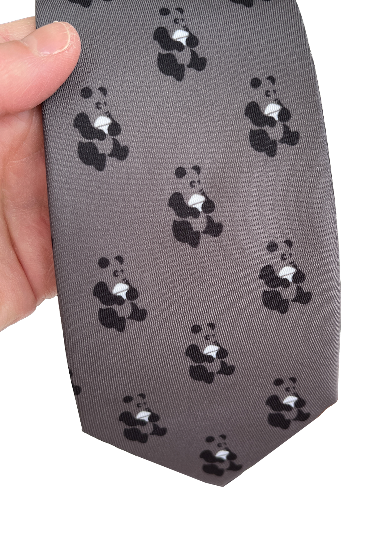 JC Vault - Sample / JC Neck Tie - Grey Panda