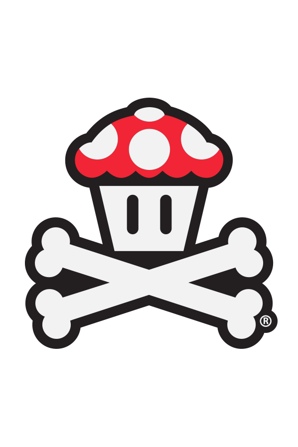 STICKER - Mushroom Crossbones