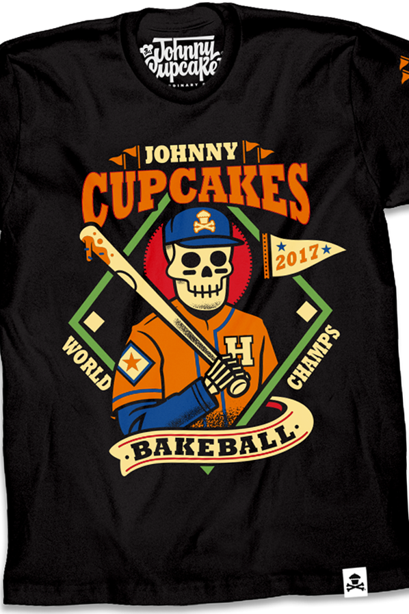 $10 Sale Tee - Bakeball World Champs Skull 17'