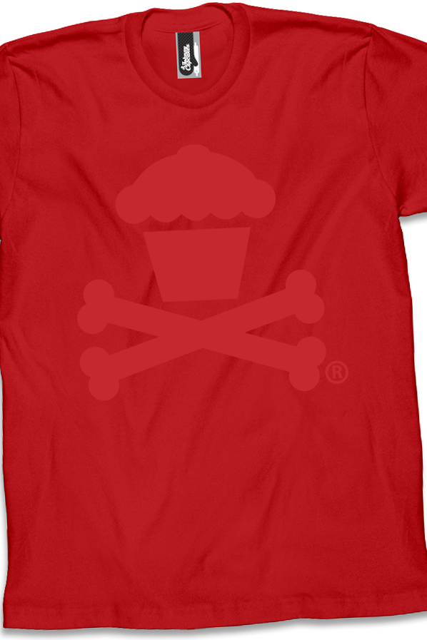 JC Vault - Adult Medium - Crossbones (Red / Red)