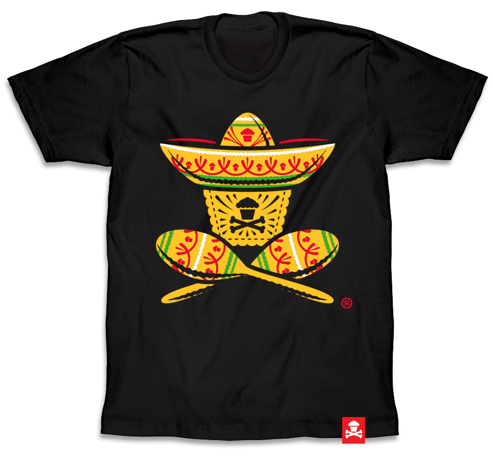 $10 Sale Tee - Sample / Sprinkle De Mayo Crossbones