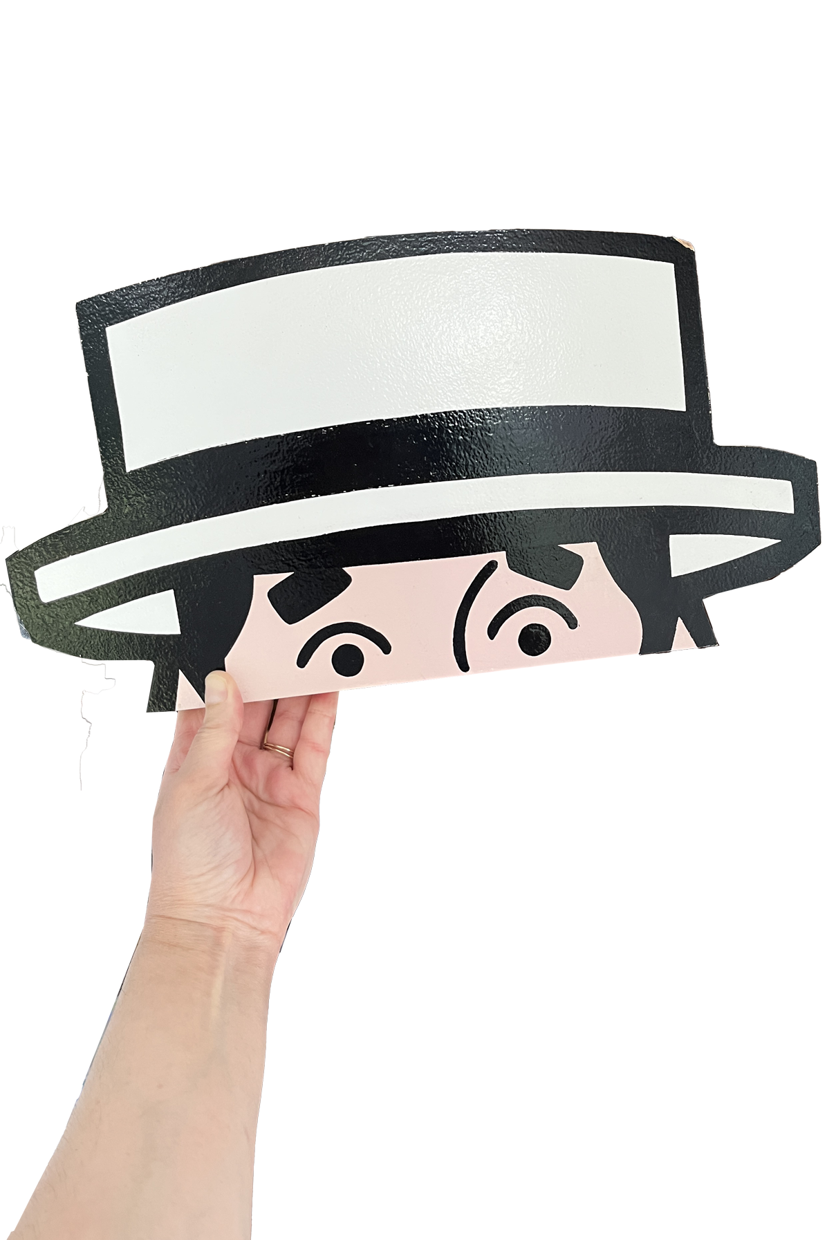 JC Vault - Wooden Johnny Face / Hands (1 of 1 Boston Store Souvenir)