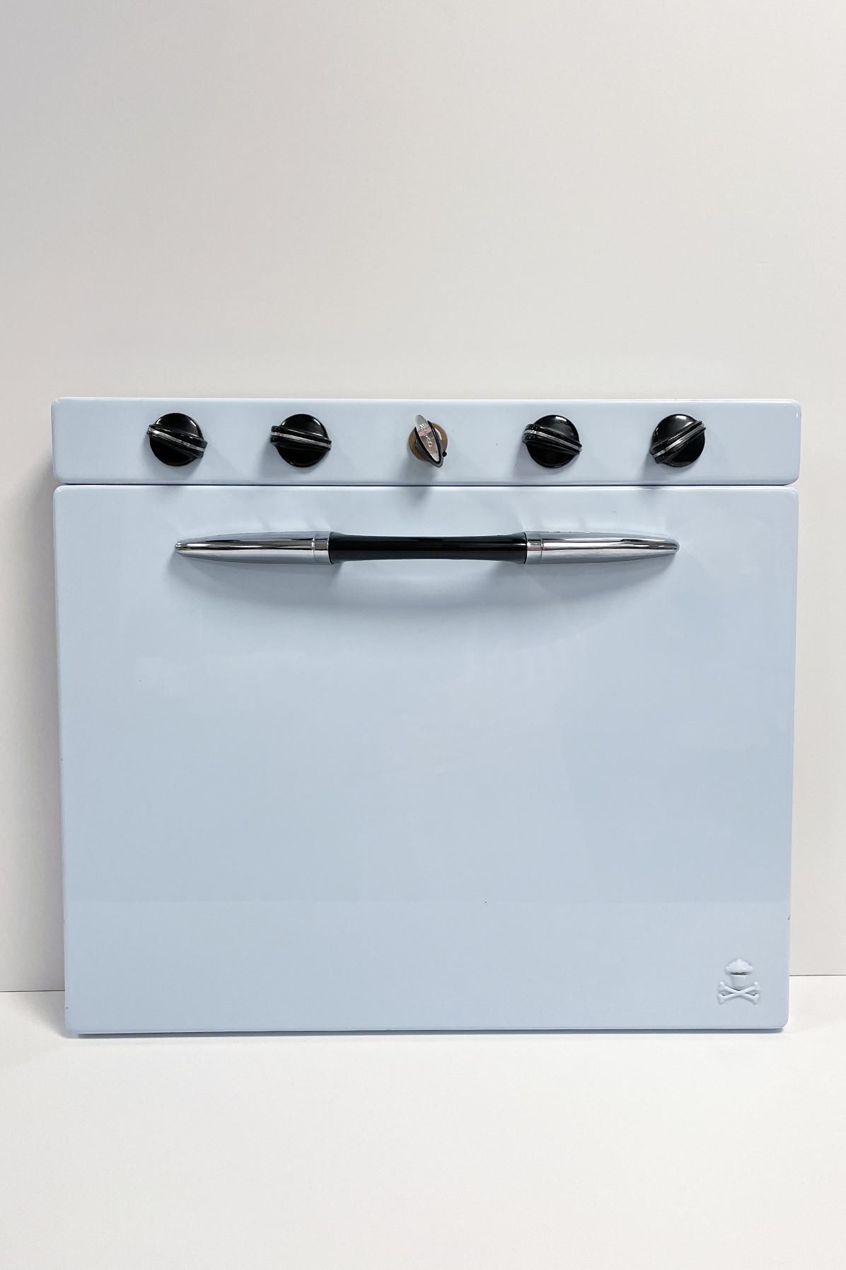 JC Vault - Oven Door from Great Wall of Ovens - Light Blue No Window (Knob)
