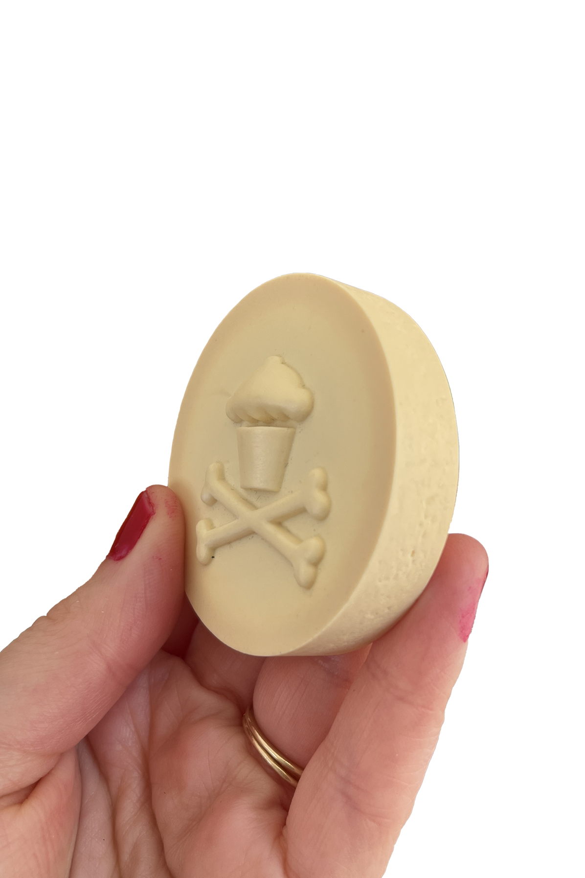 JC Vault - Rare Off-White Crossbones Shape (Sample for Ovens)