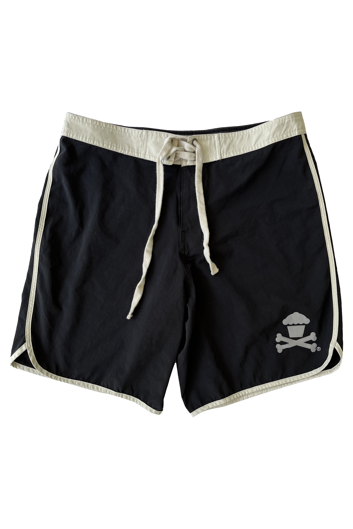 JC Vault - Adult Medium - Crossbones Board Shorts / Size 32 (Johnny's Closet)