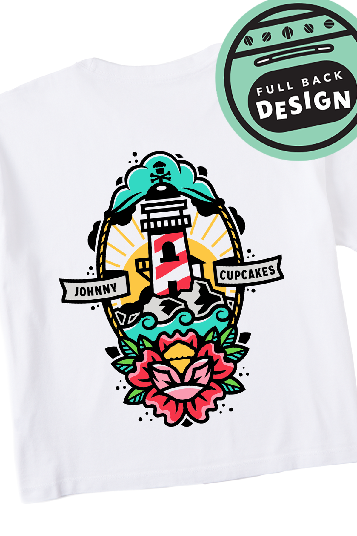 Women's Boxy Lighthouse Short Sleeve Premium Tee