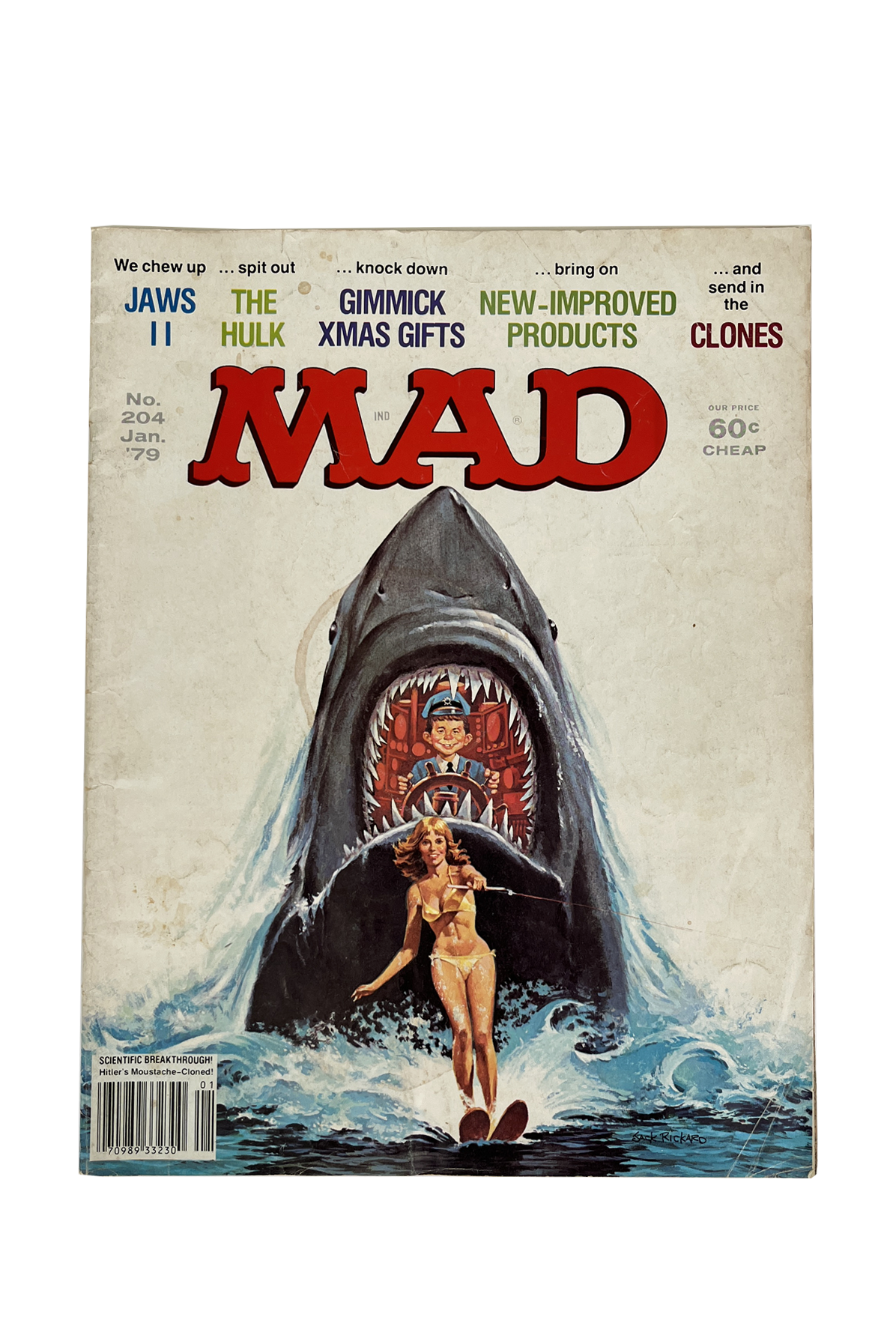 JC Vault - Johnny's Closet / Vintage Mad Magazine (Late '70s Jawesome Shark)