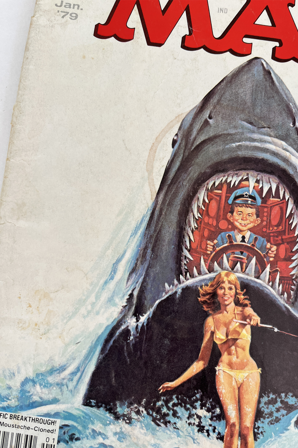JC Vault - Johnny's Closet / Vintage Mad Magazine (Late '70s Jawesome Shark)