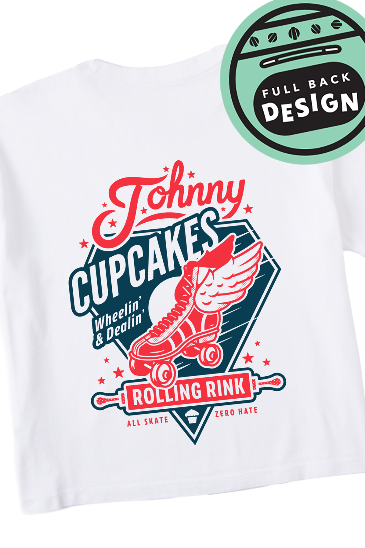 Women's Boxy Rollercakes Short Sleeve Premium Tee