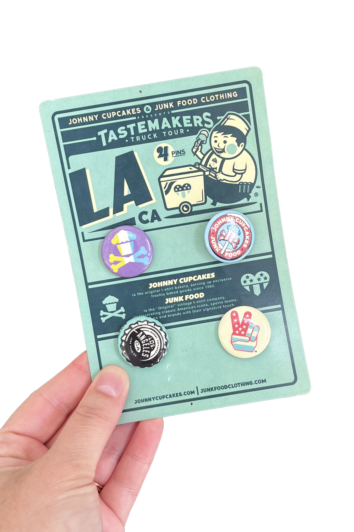 JC Vault - Los Angeles Tastemakers Pin Pack