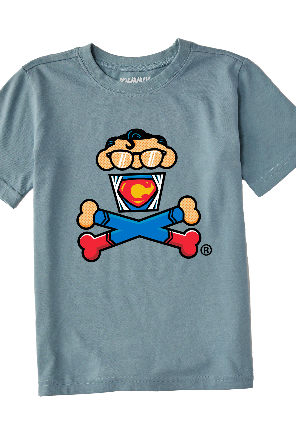 Kids Phonebooth Crossbones Short Sleeve Premium Tee