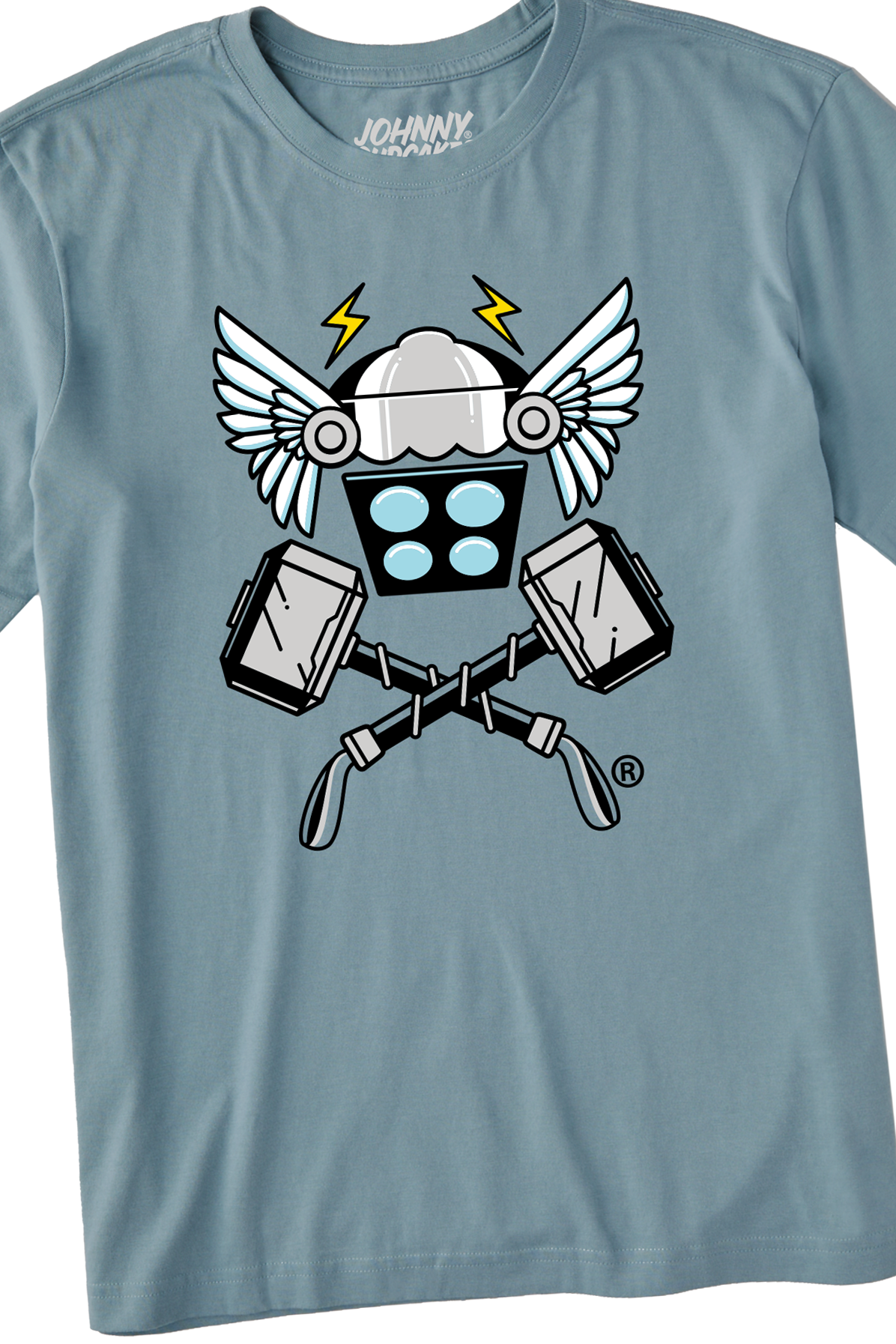 Men's Thunder Crossbones Short Sleeve Premium Tee