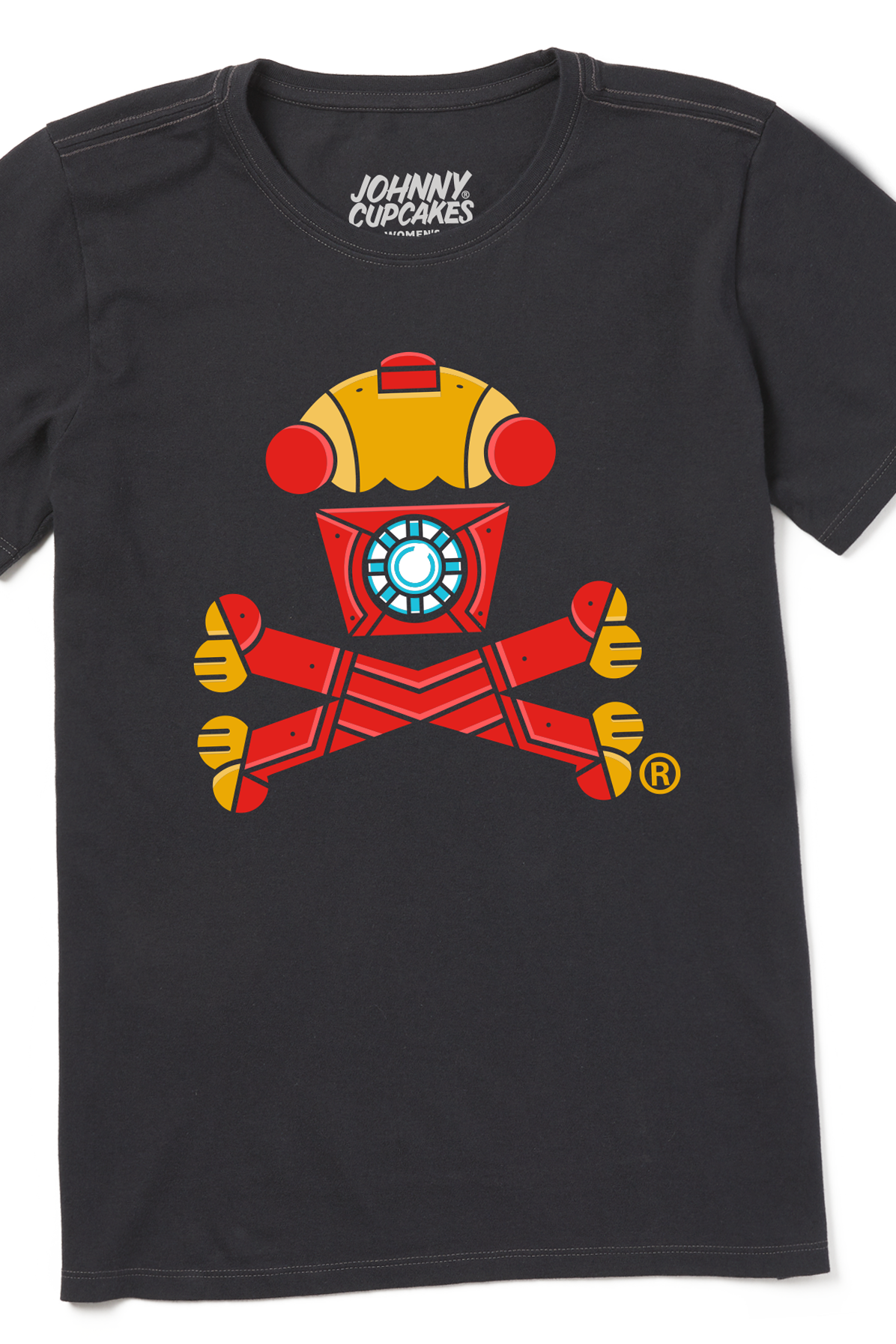 Women's JC Metal Crossbones Short Sleeve Premium Tee