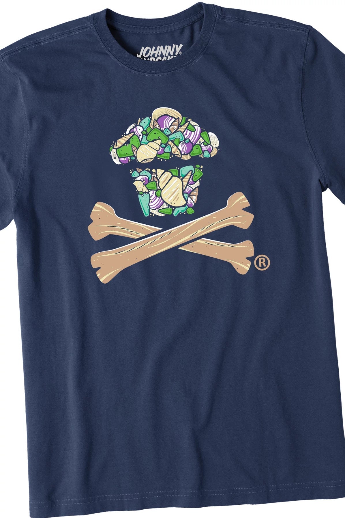 Men's Seashell Crossbones Short Sleeve Premium Tee