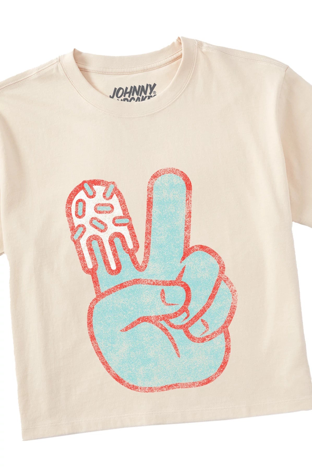 Women's Boxy Peace Hand Short Sleeve Premium Tee