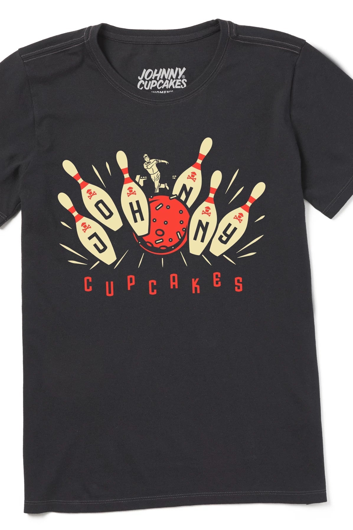 Womens Bowling Bakes Short Sleeve Premium Tee