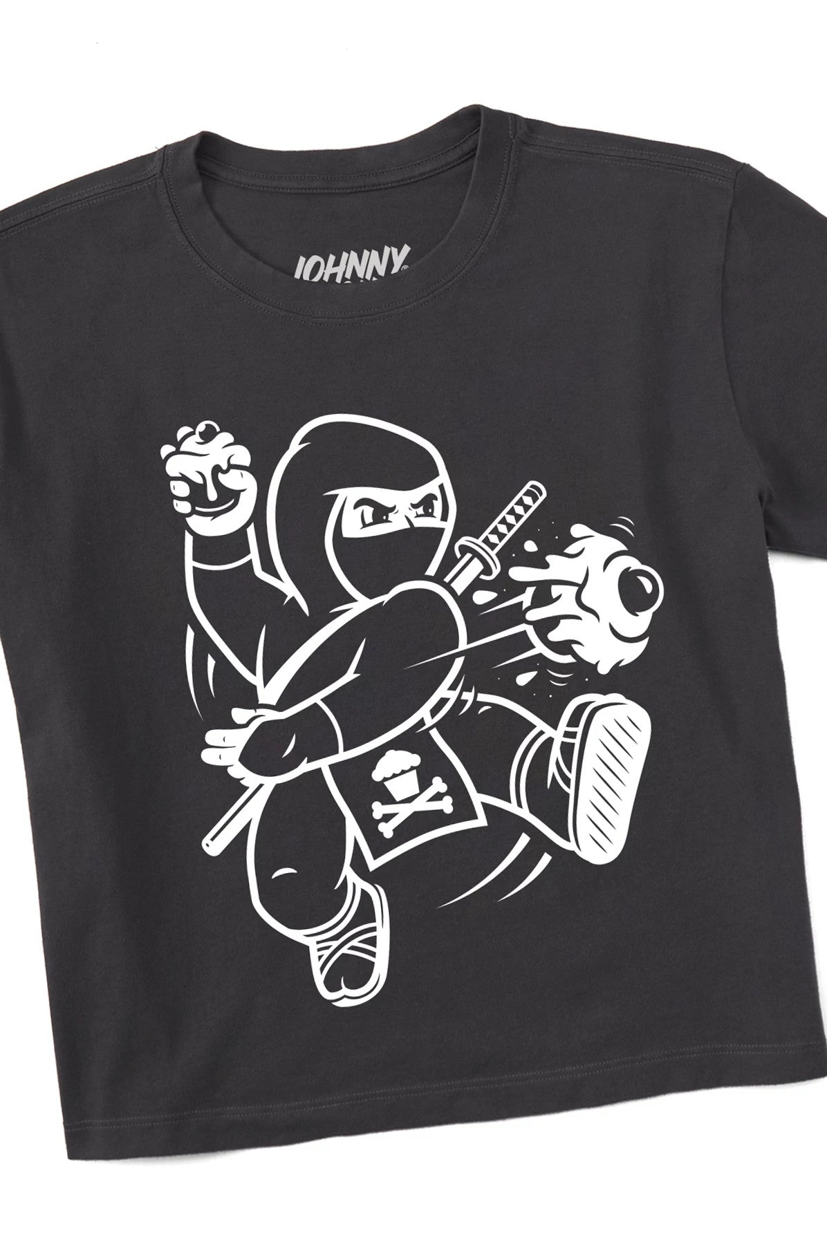 Women's Boxy Ninja Cakes Short Sleeve Premium Tee