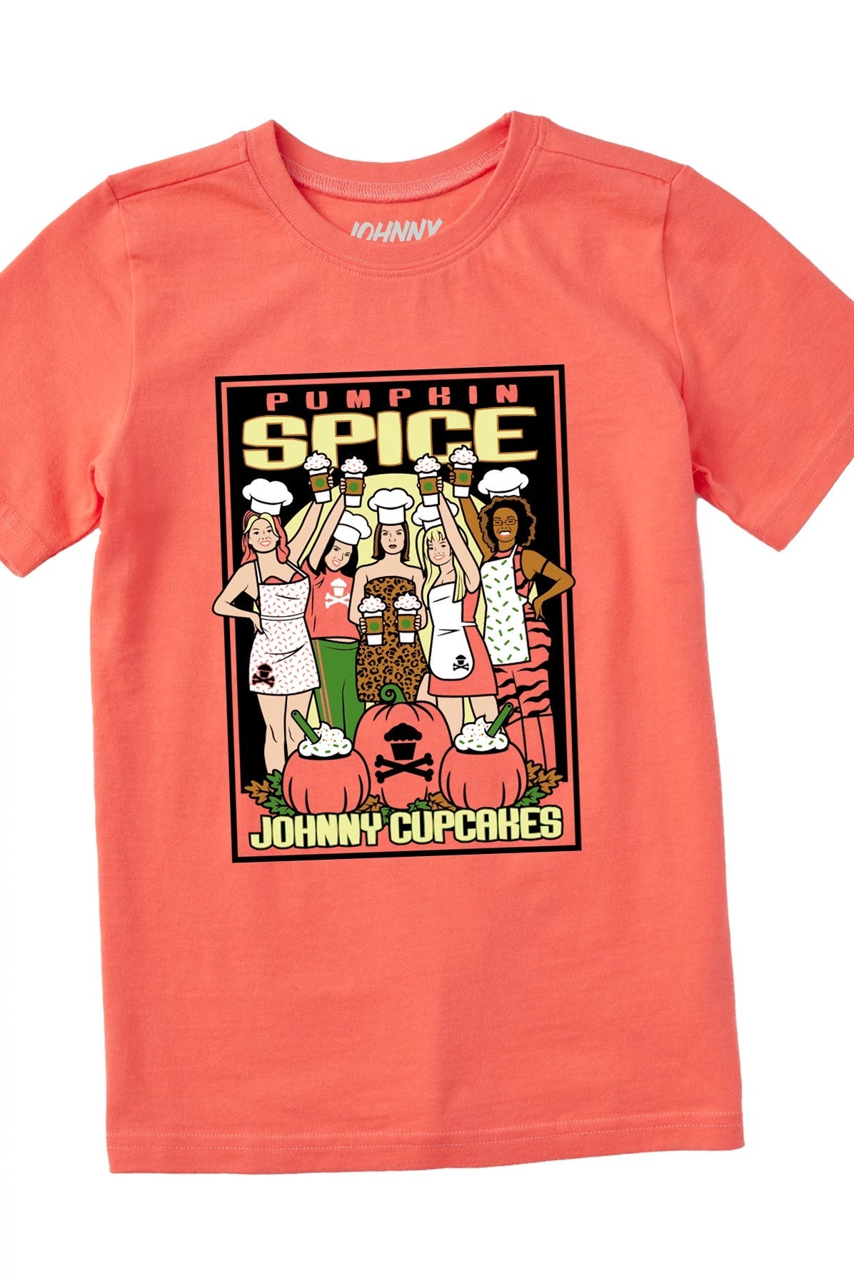 Kids Pumpkin Spice...Girls Short Sleeve Premium Tee