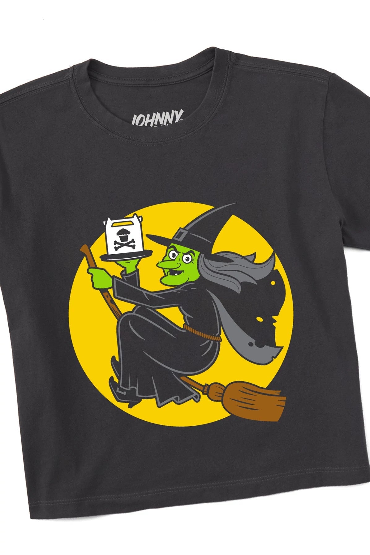 Women's Boxy Flying Broom Baker Short Sleeve Premium Tee