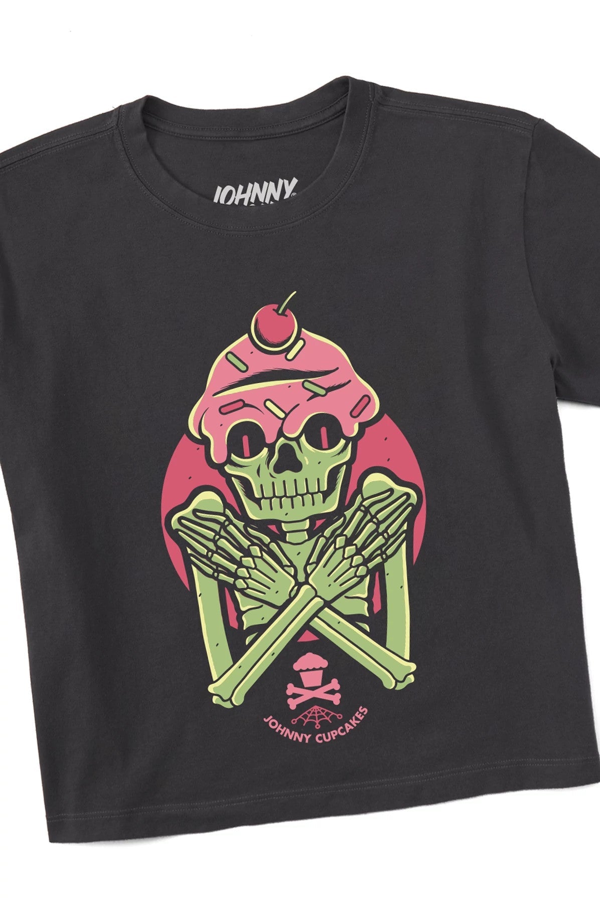 Women's Boxy Skull Cake Short Sleeve Premium Tee