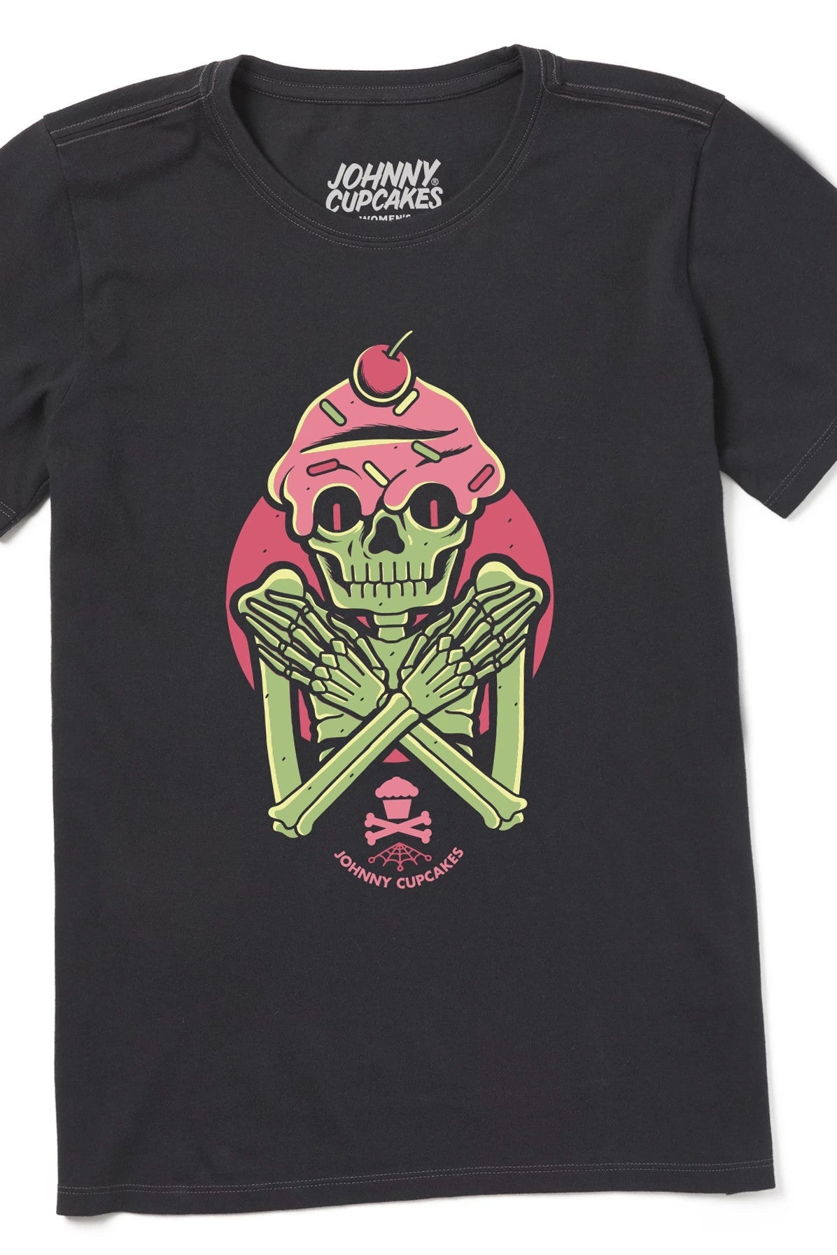 Women's Skull Cake Short Sleeve Premium Tee