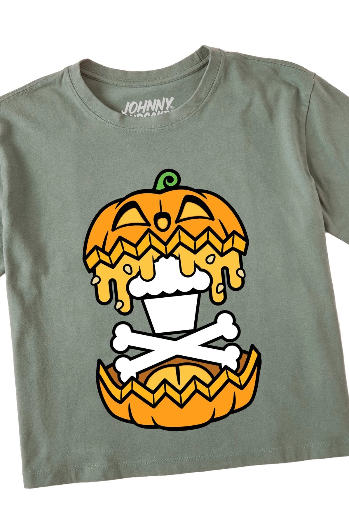 Women's Boxy Pumpkin Snack Short Sleeve Premium Tee