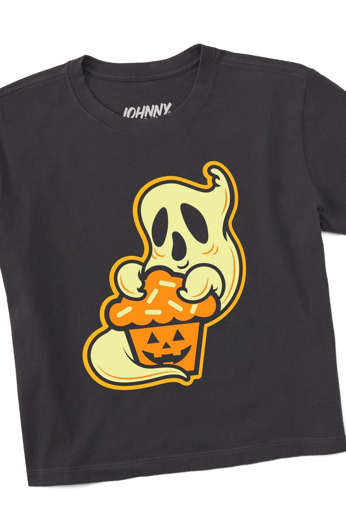 Women's Boxy Spooky Sweet Ghost Short Sleeve Premium Tee