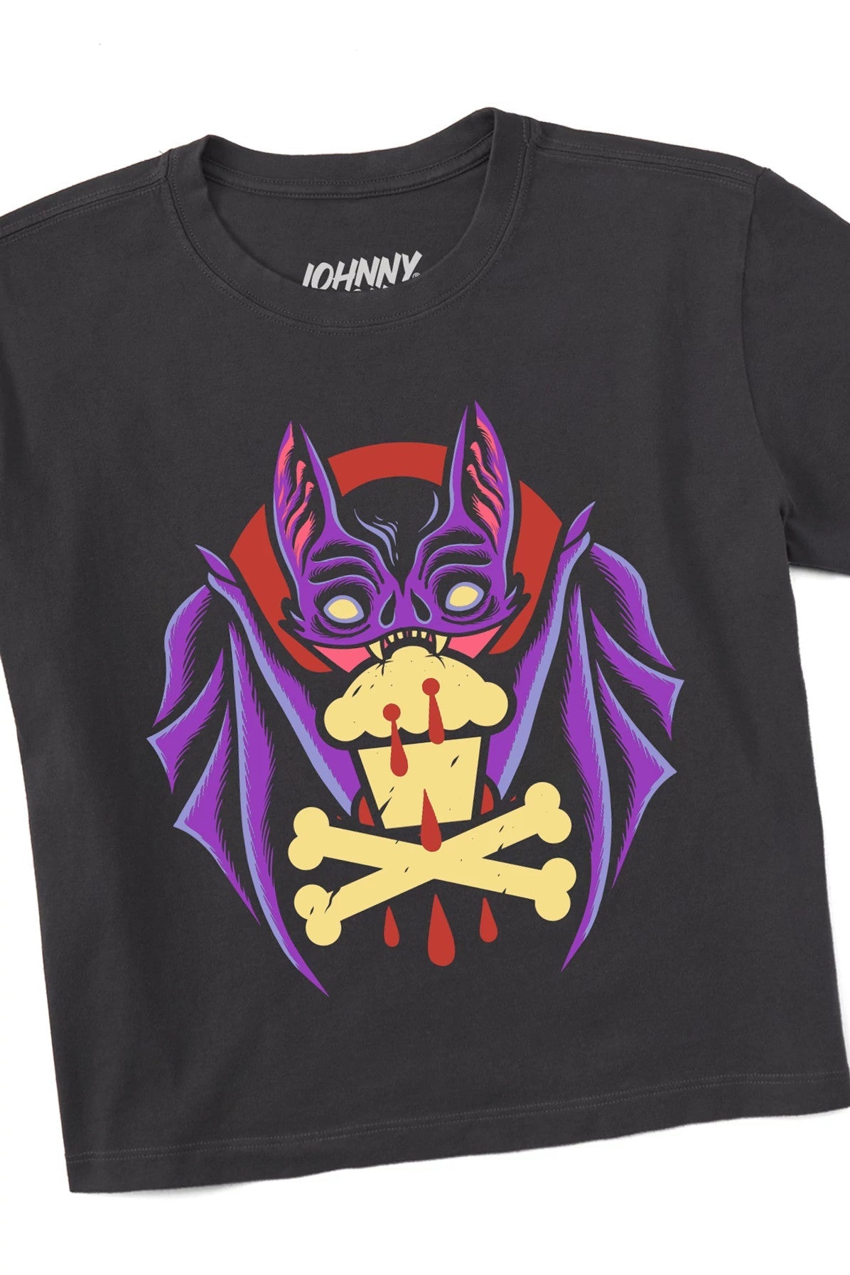 Women's Boxy Bat Bites Short Sleeve Premium Tee