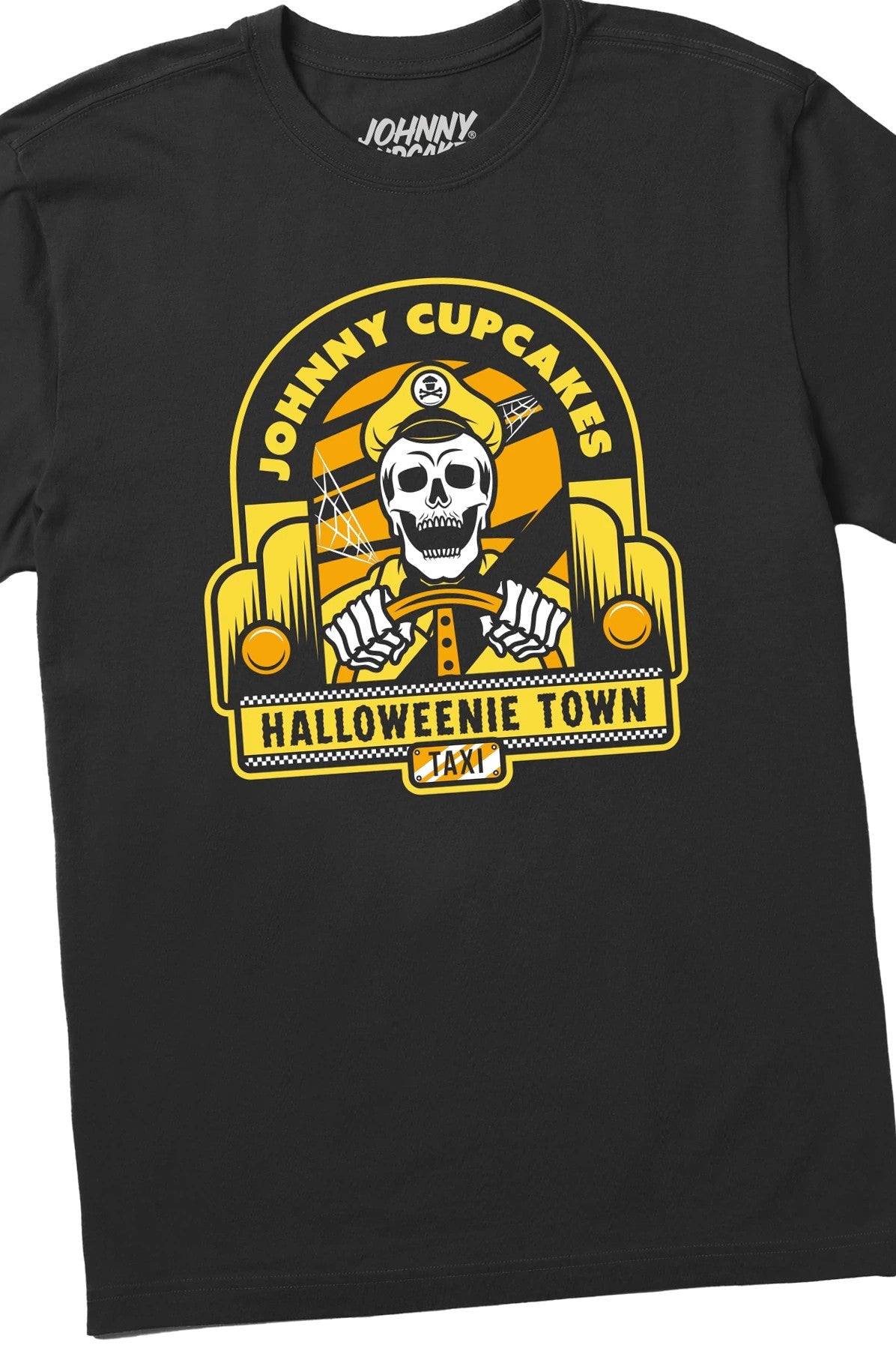Men's Halloweenie Town Taxi Short Sleeve Premium Tee
