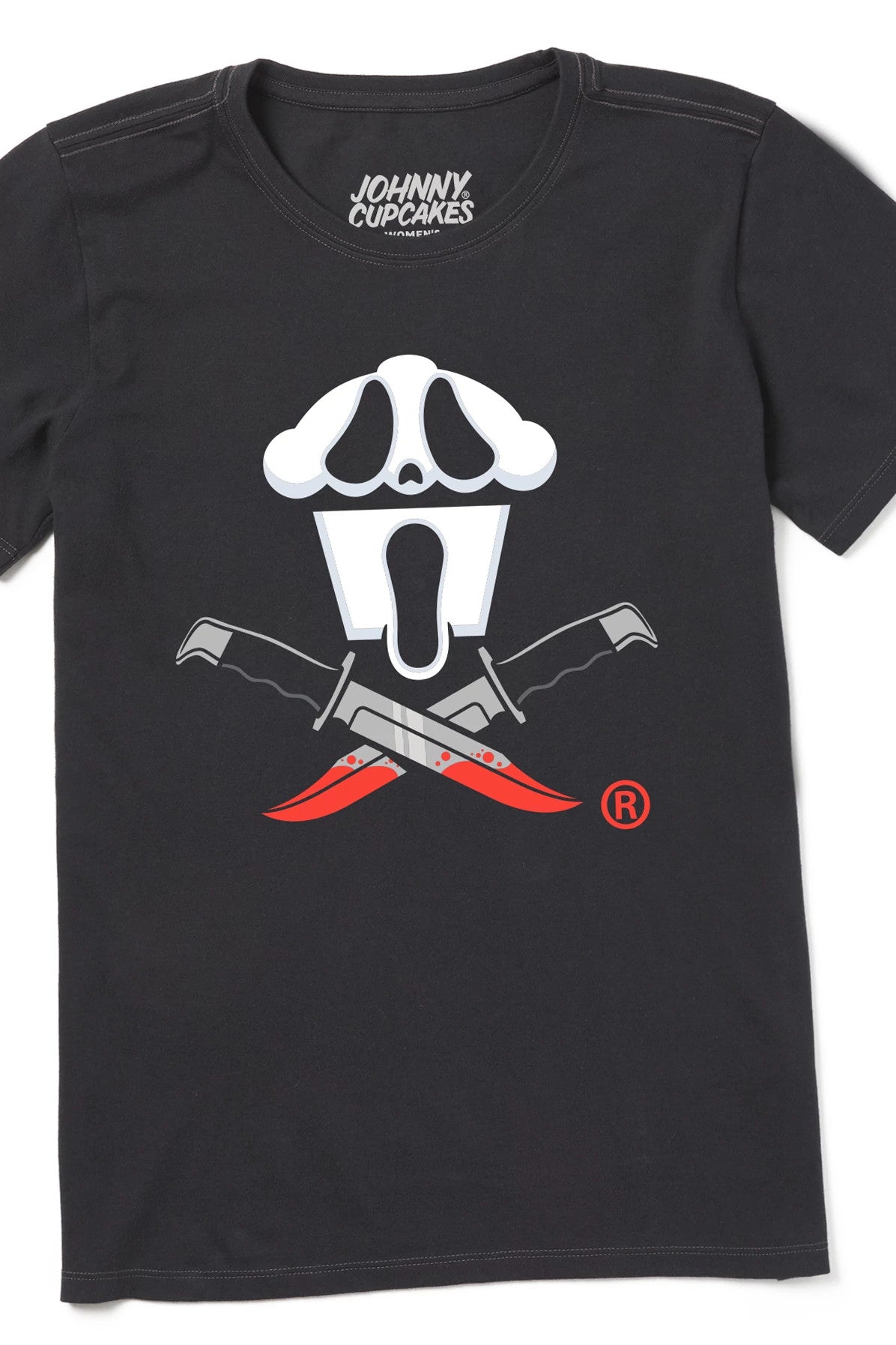 Women's Ghostly Crossbones Short Sleeve Premium Tee