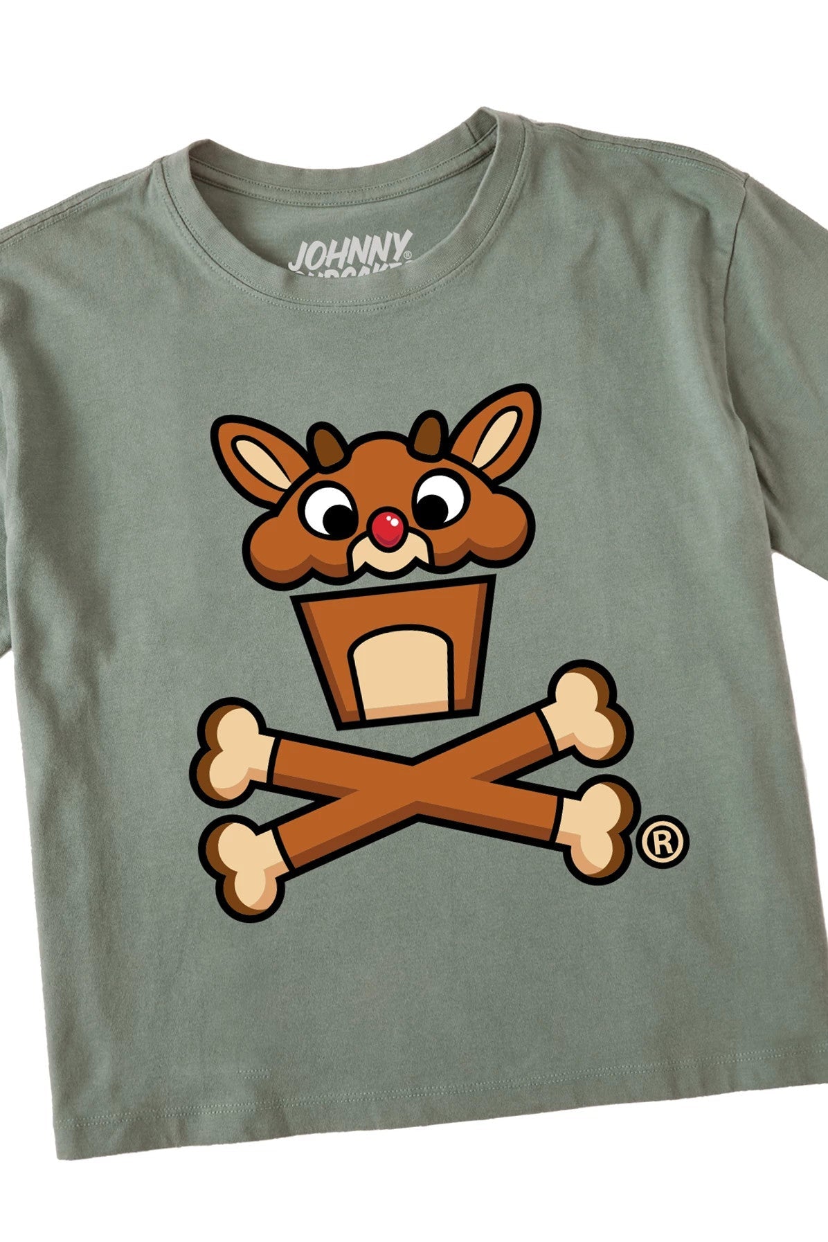 Women's Boxy Rudy Crossbones Short Sleeve Premium Tee