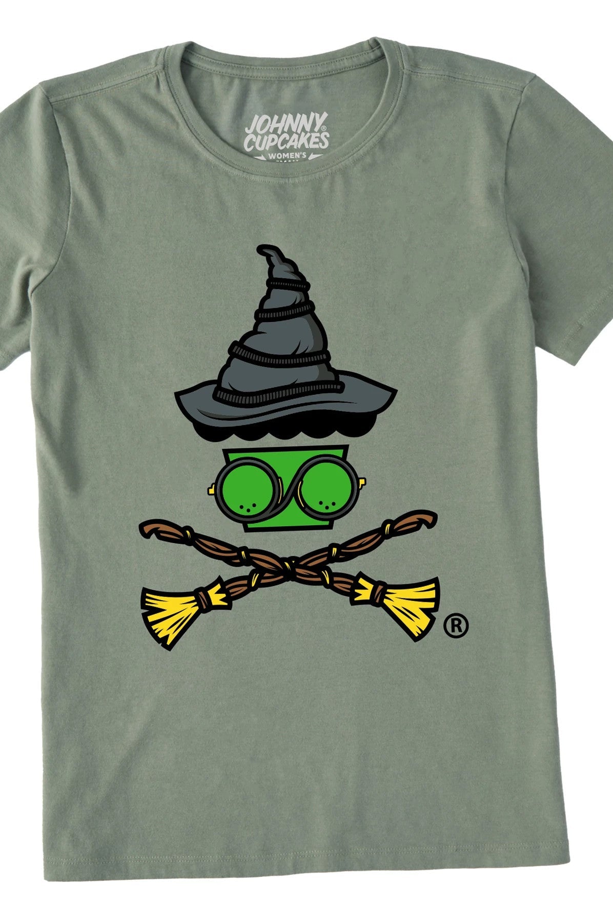 Women's Witch-ed Crossbones Short Sleeve Premium Tee