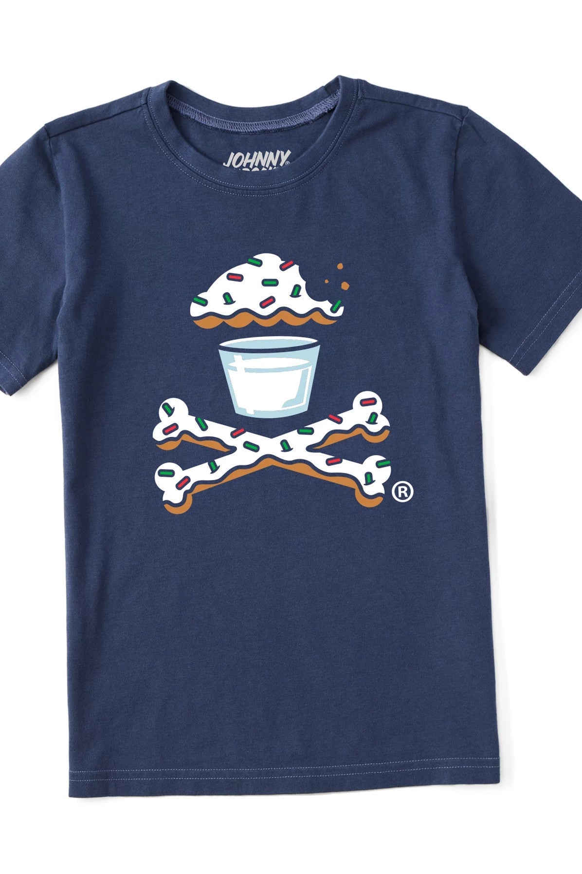Kids Cookies & Milk Crossbones Short Sleeve Premium Tee