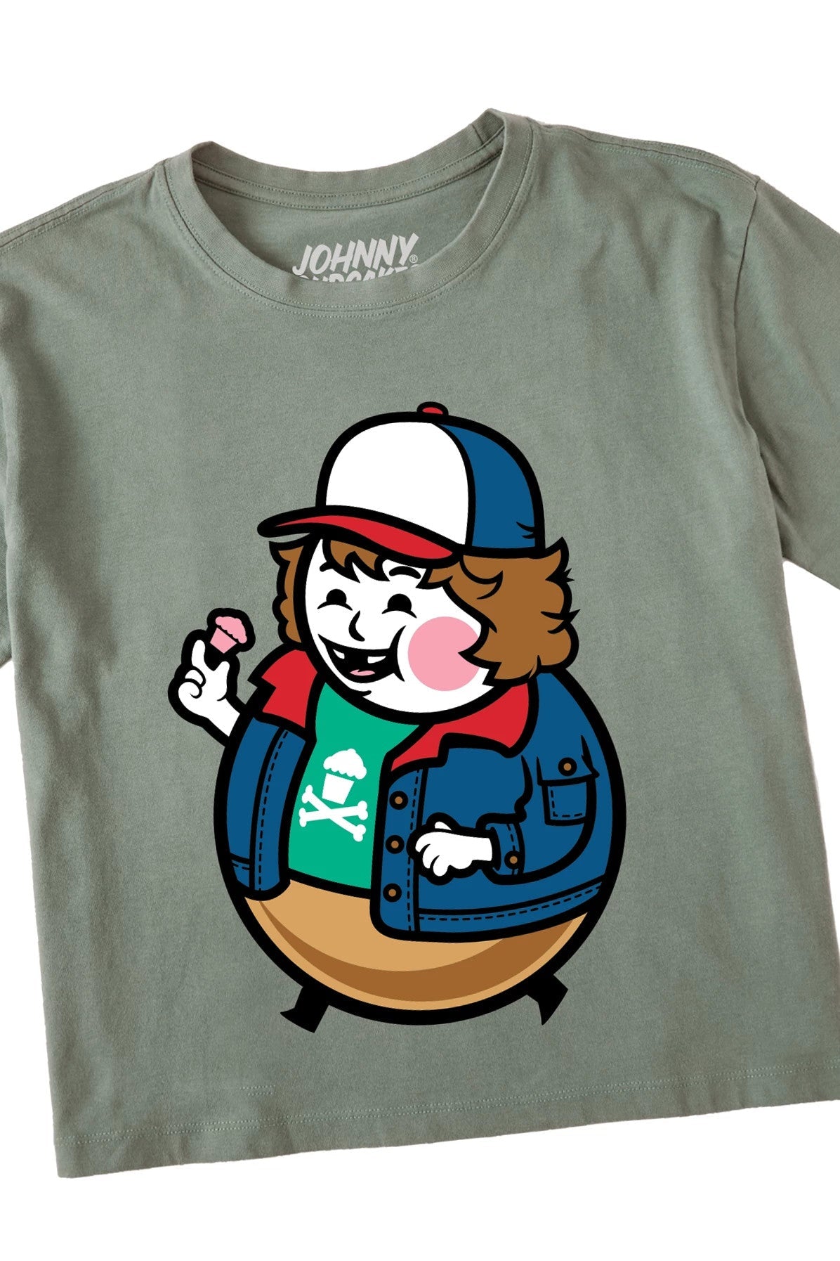 Women's Boxy Big Kid Crusty Bun Short Sleeve Premium Tee