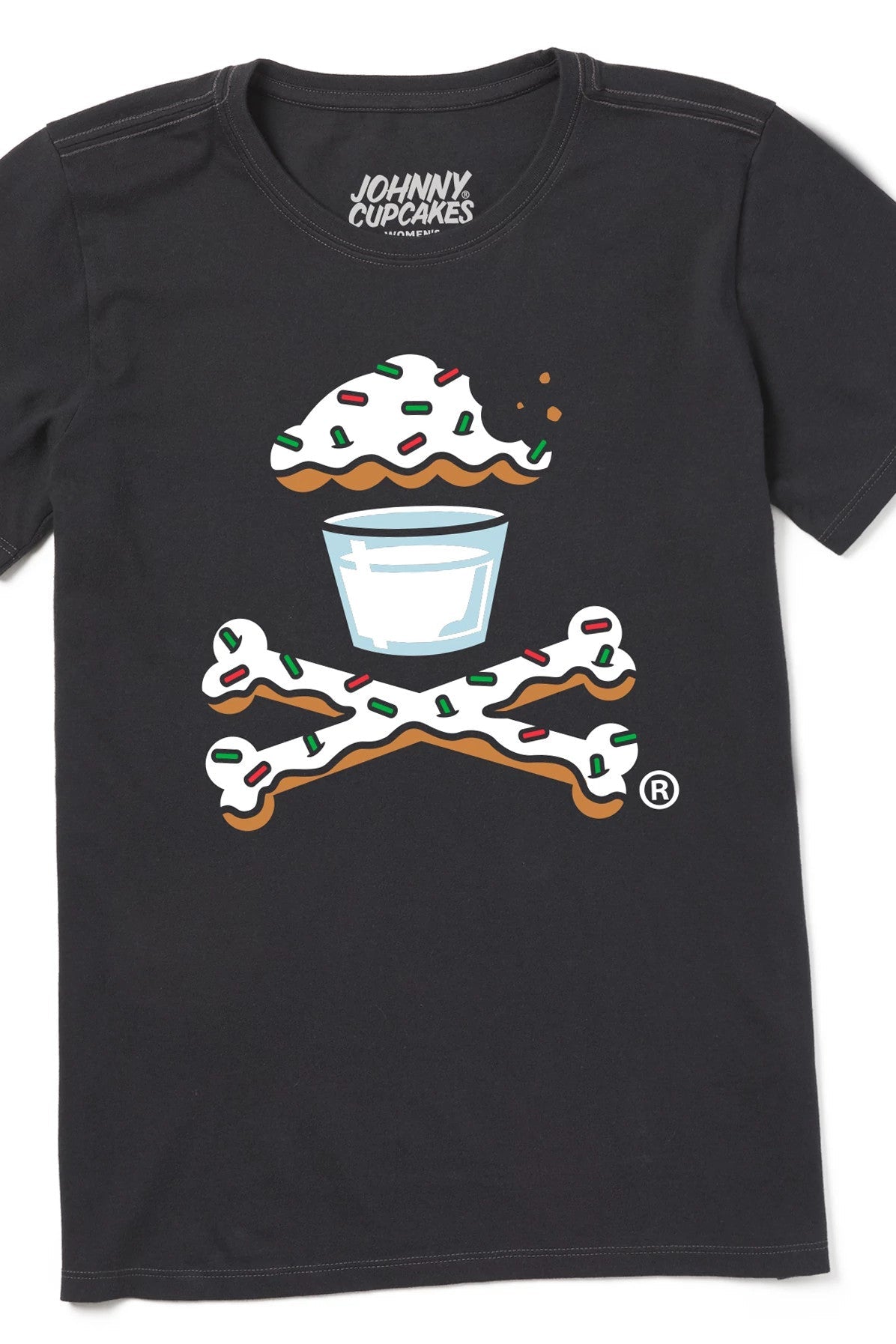 Women's Cookies & Milk Crossbones Short Sleeve Premium Tee