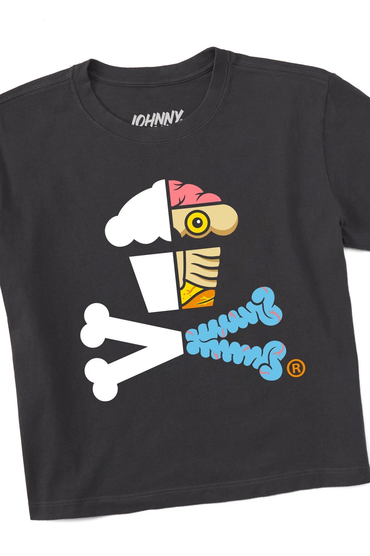 Women's Boxy Dissect Crossbones Short Sleeve Premium Tee